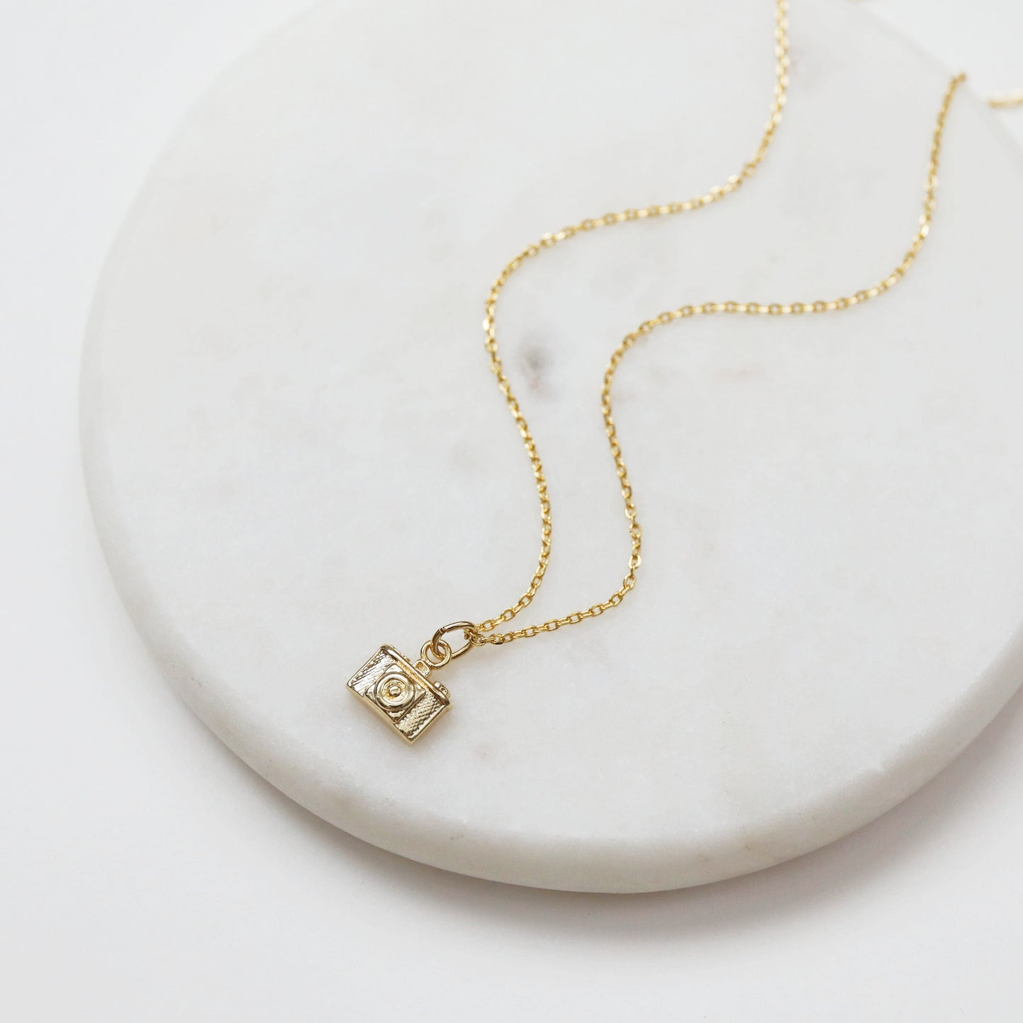 Super Tiny Camera Pendant Necklace