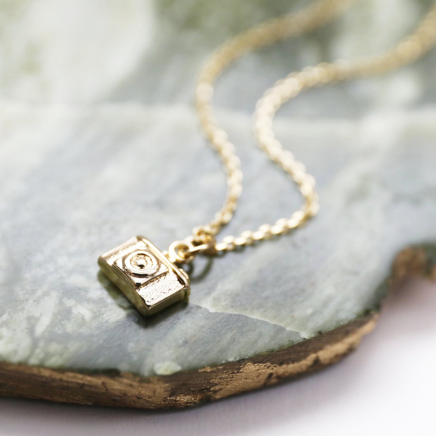 Super Tiny Camera Pendant Necklace